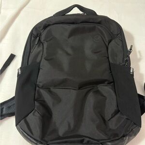 Dell Laptop Backpack Black Padded Tech Eco Fabric